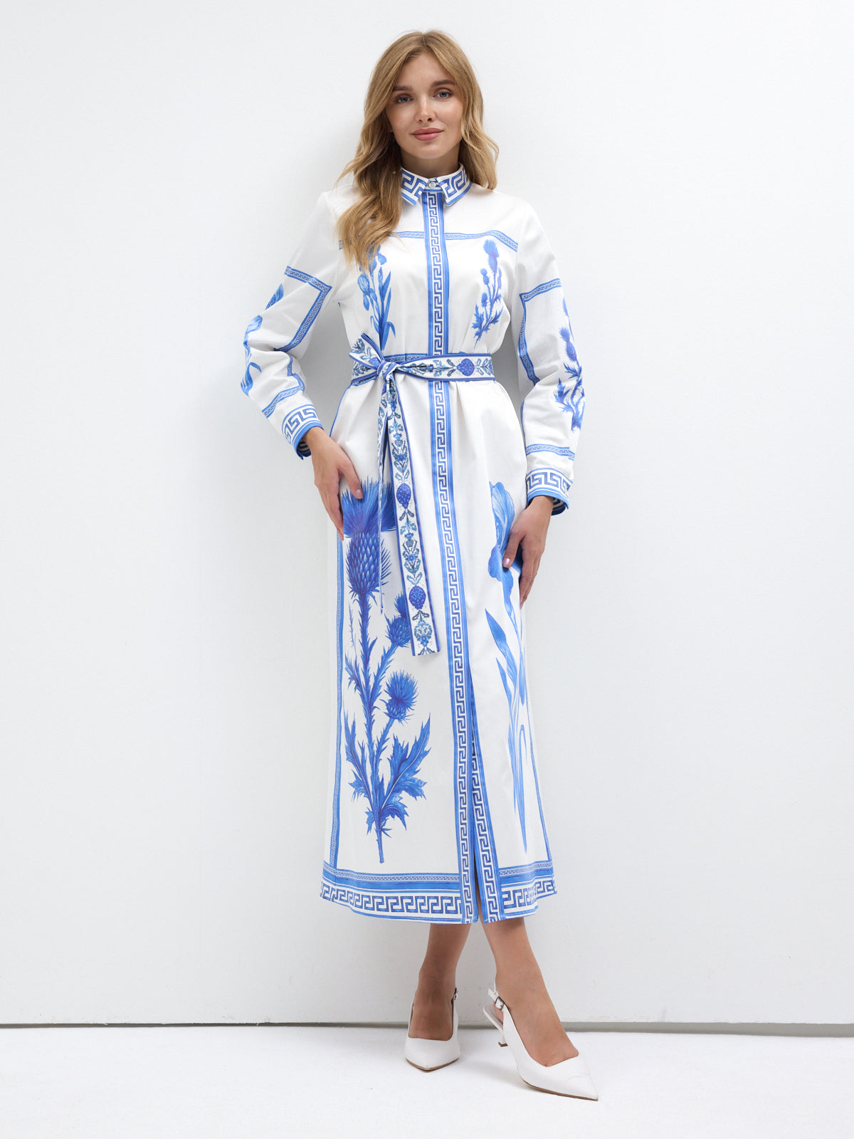 Blu Mediterraneo Maxi Dress - Store WF
