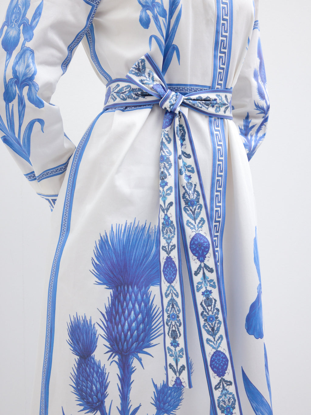 Blu Mediterraneo Maxi Dress