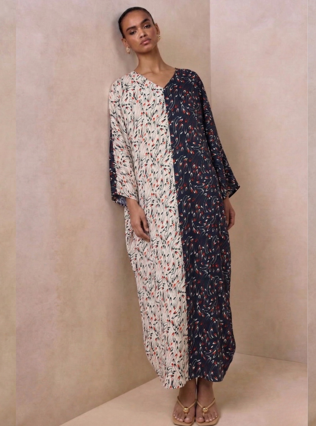 Multi-Colour Kaftan Dress - Store WF