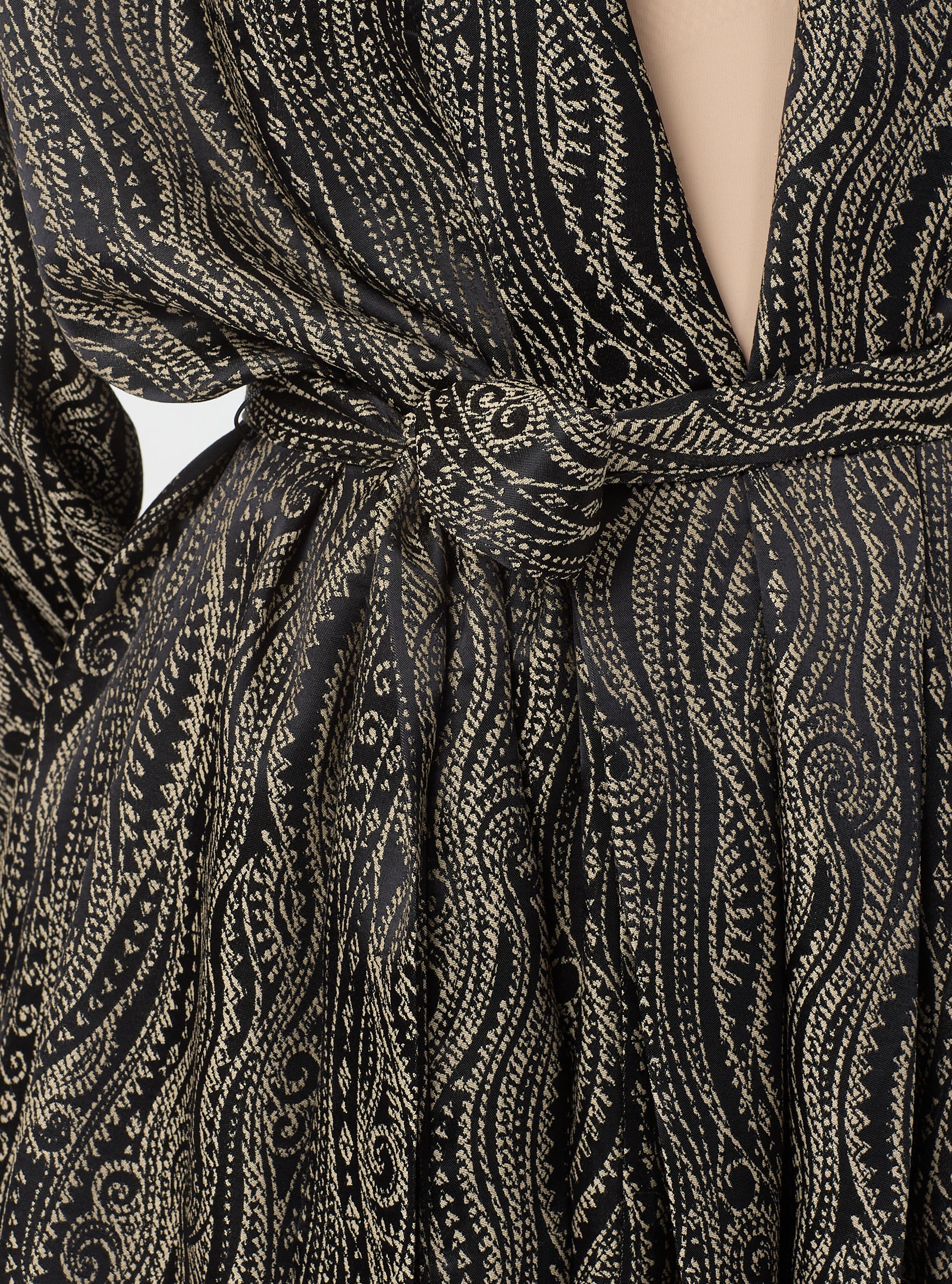 Shawl Collar Kimono Set with Elastic Waist Pants