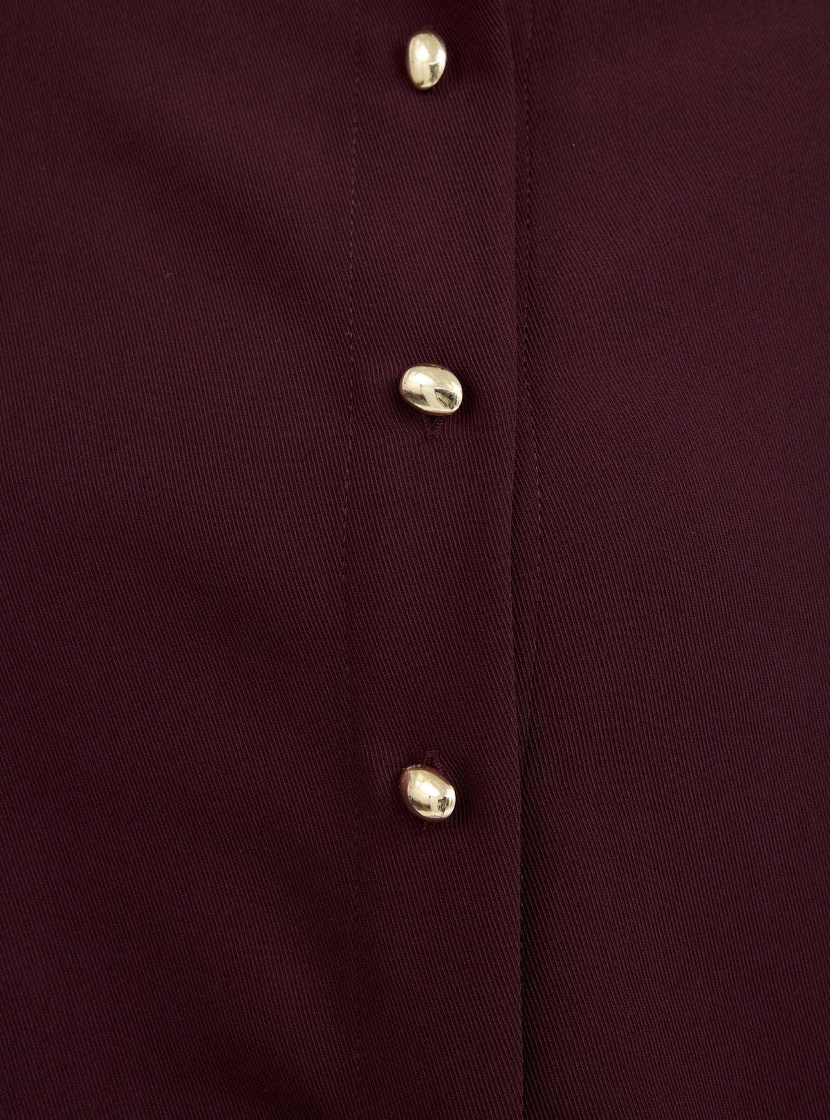 Burgundy Pleated Wide-Leg Trouser Shirt -Set - Store WF