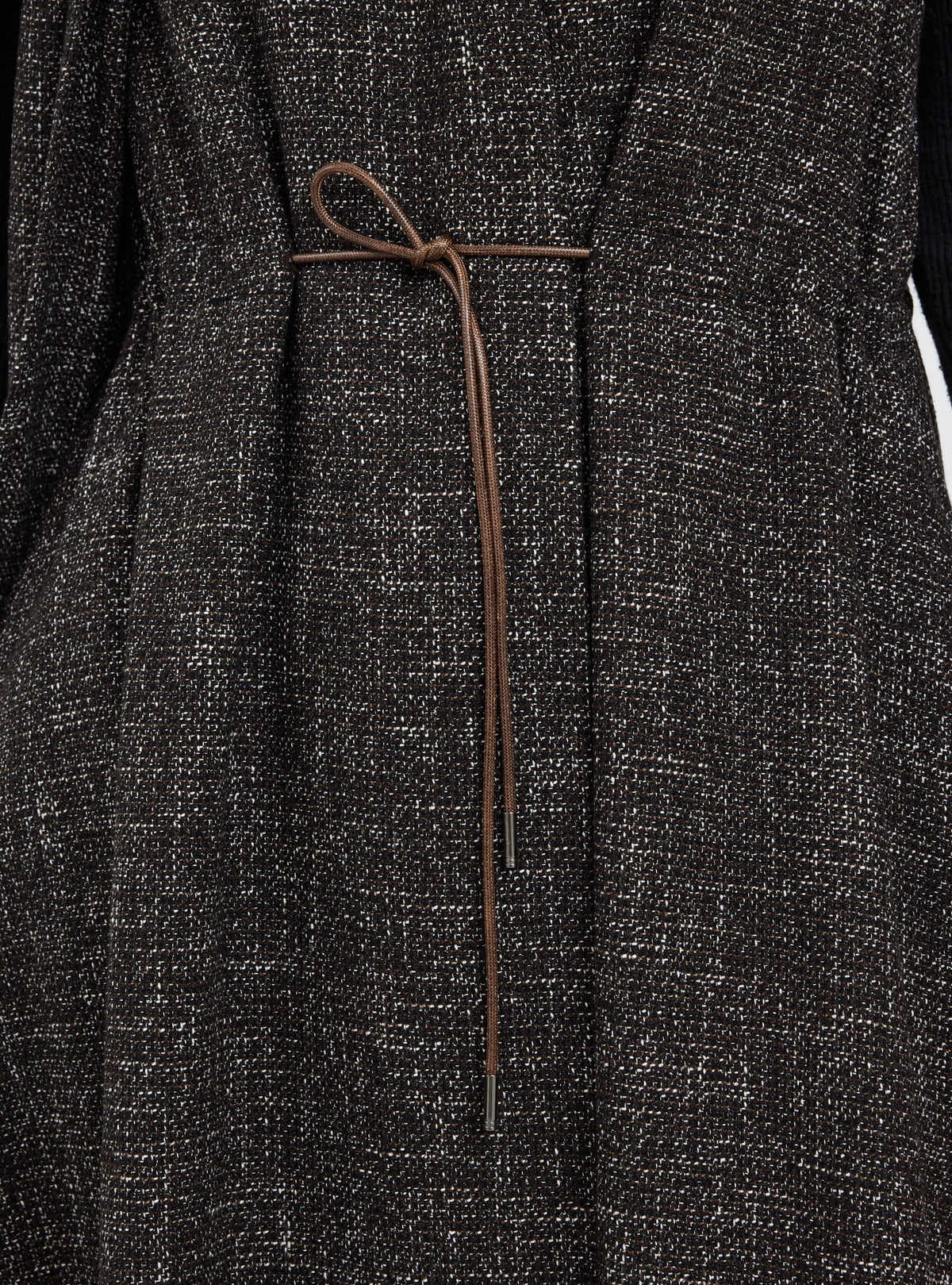 Wool Gilet With Scarf and Brosch Set