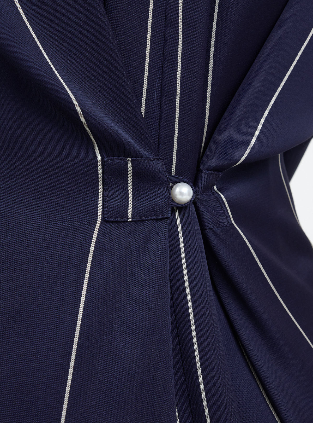 Navy Stripe Convertible Dress
