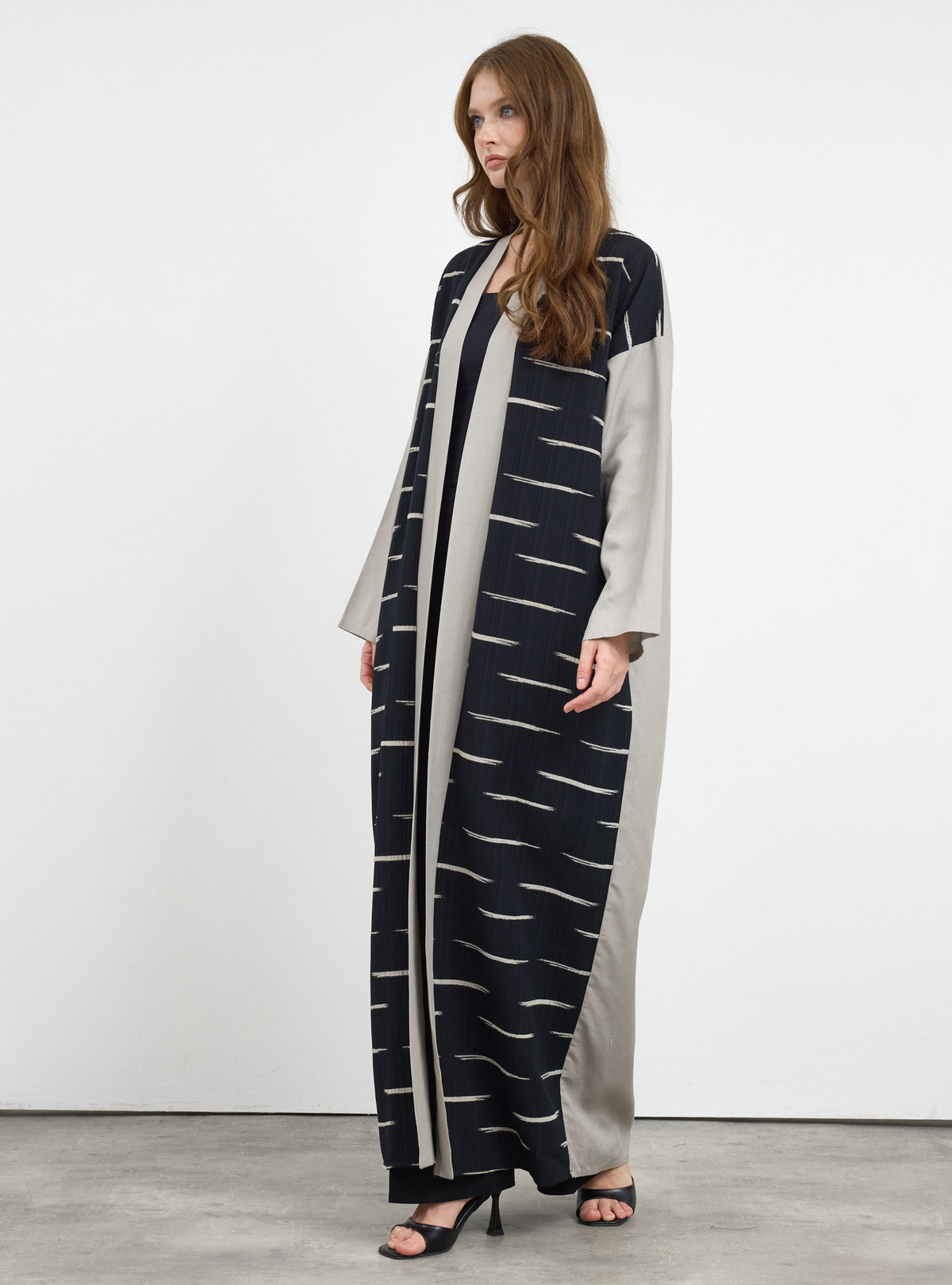 Modern Print Abaya