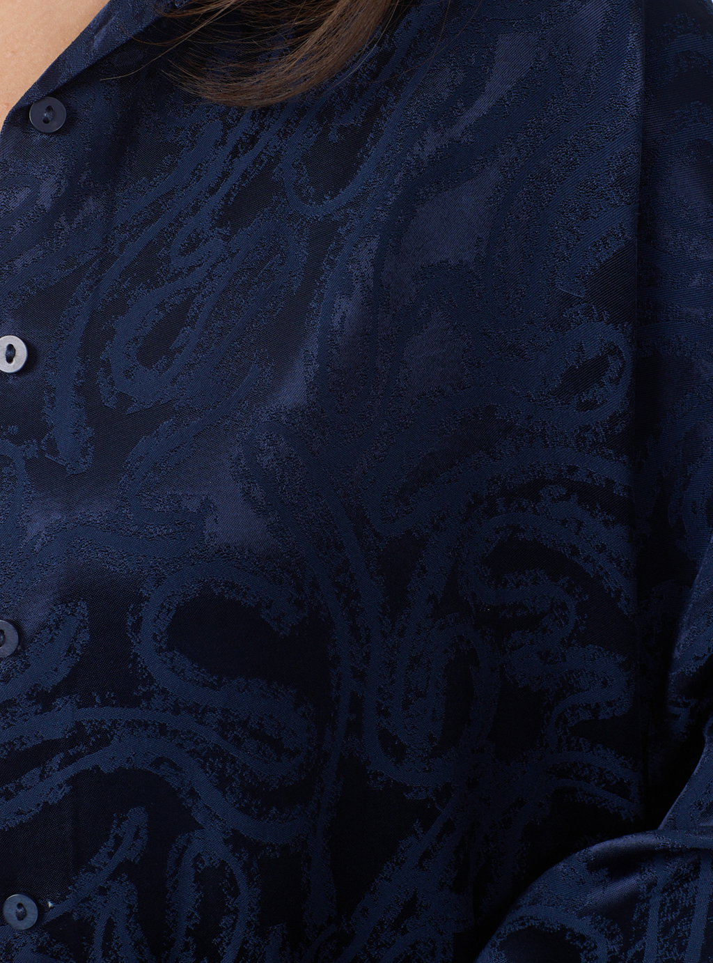 Relaxed Fit Shirt & Elastic Waist Pants Set