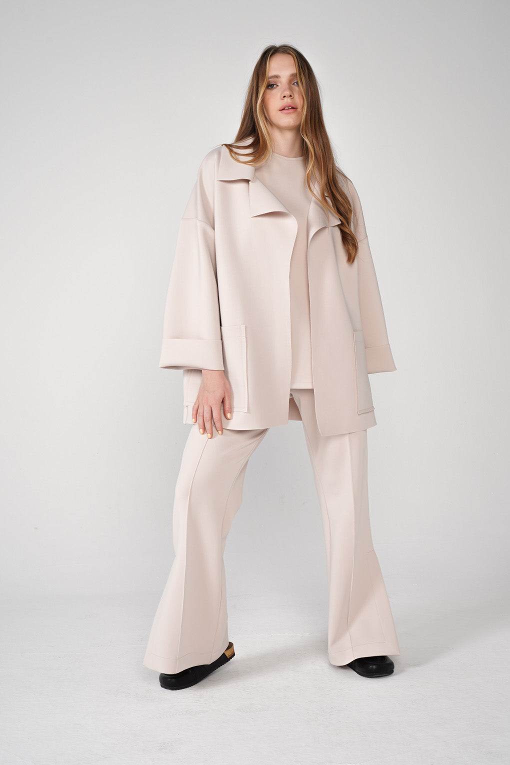 Laser Cut Scuba Jacket & Pant Set - Store WF