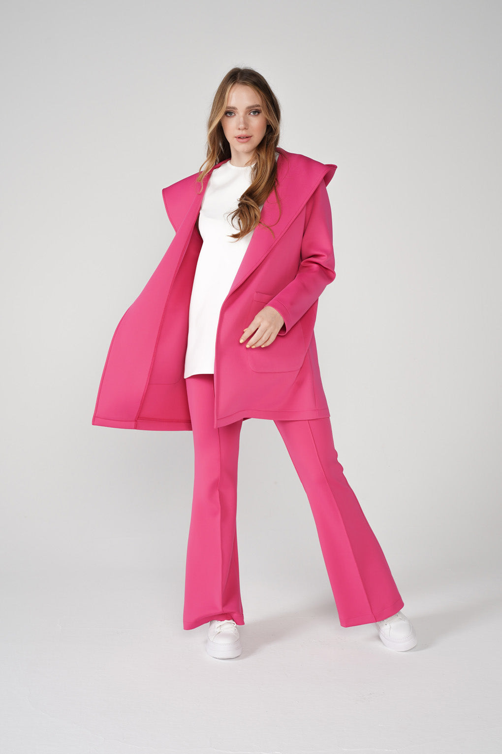 Pink Scuba Jacket & Pant Set - Store WF