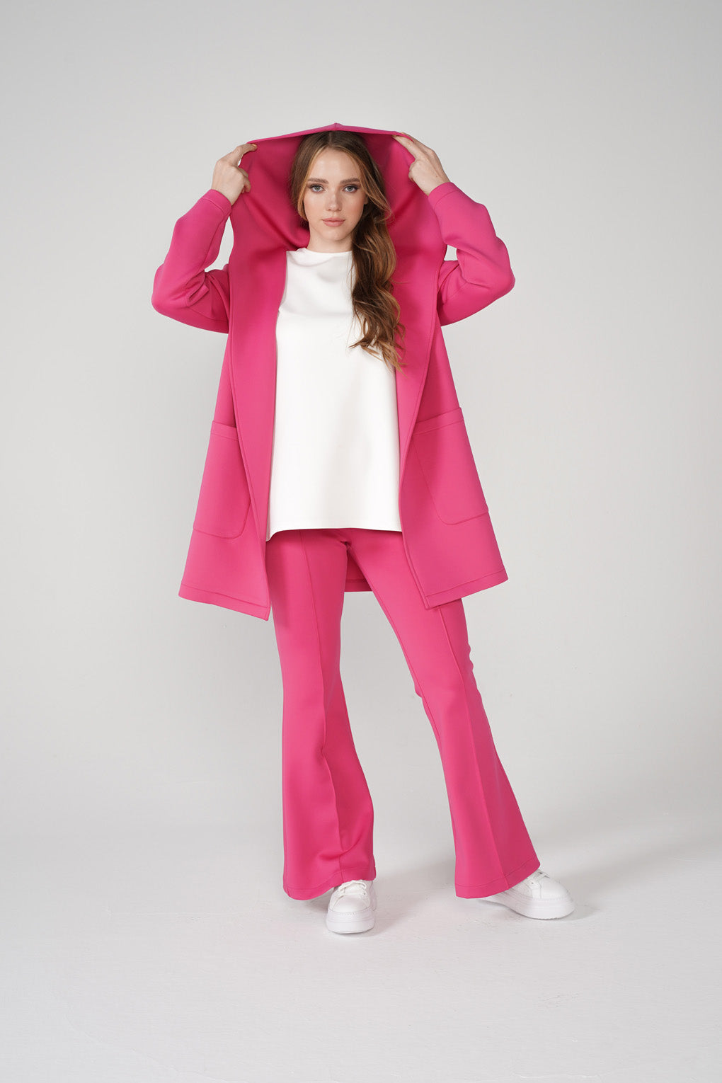 Pink Scuba Jacket & Pant Set - Store WF