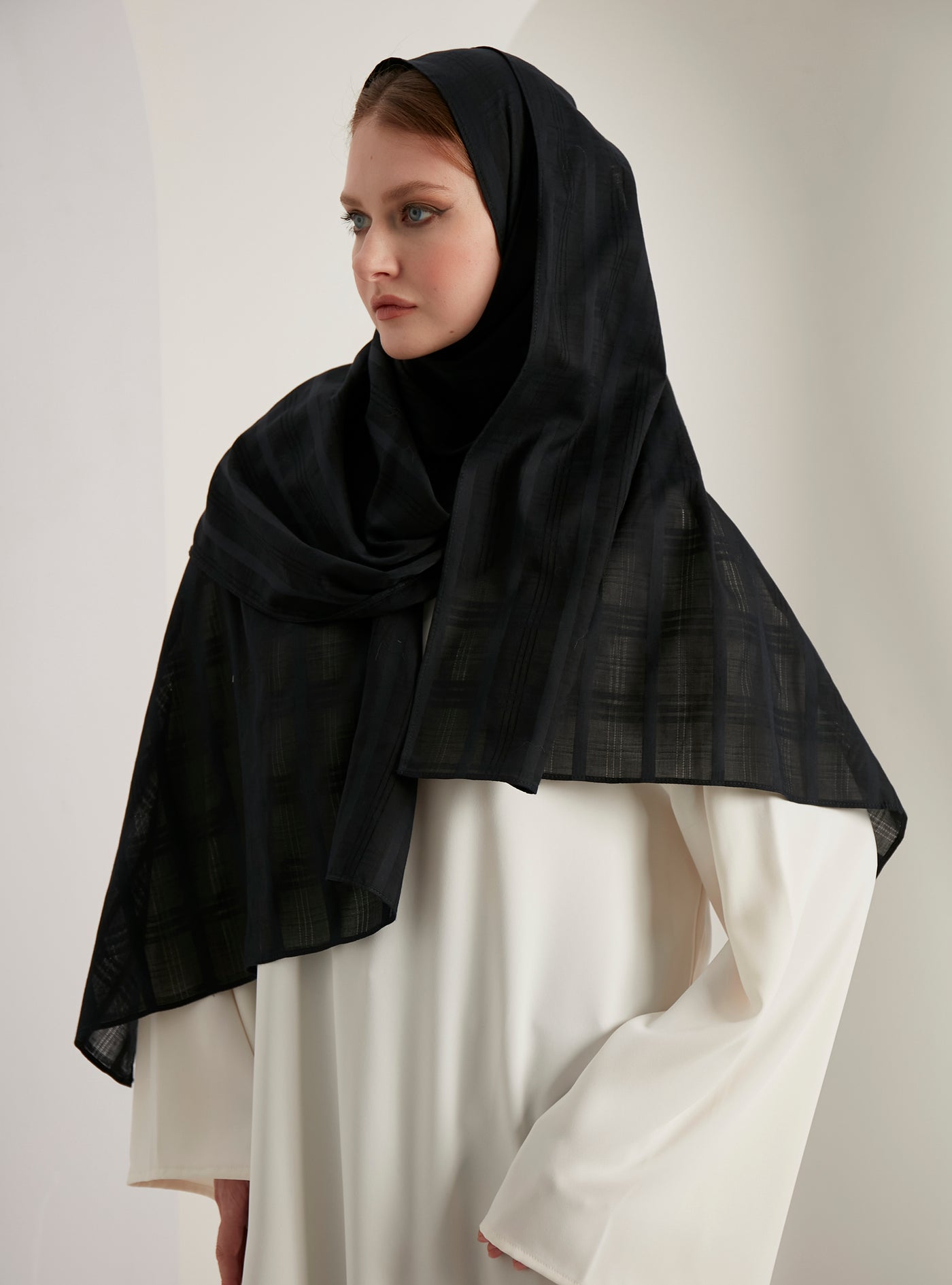 Cotton Black Scarves Hijab