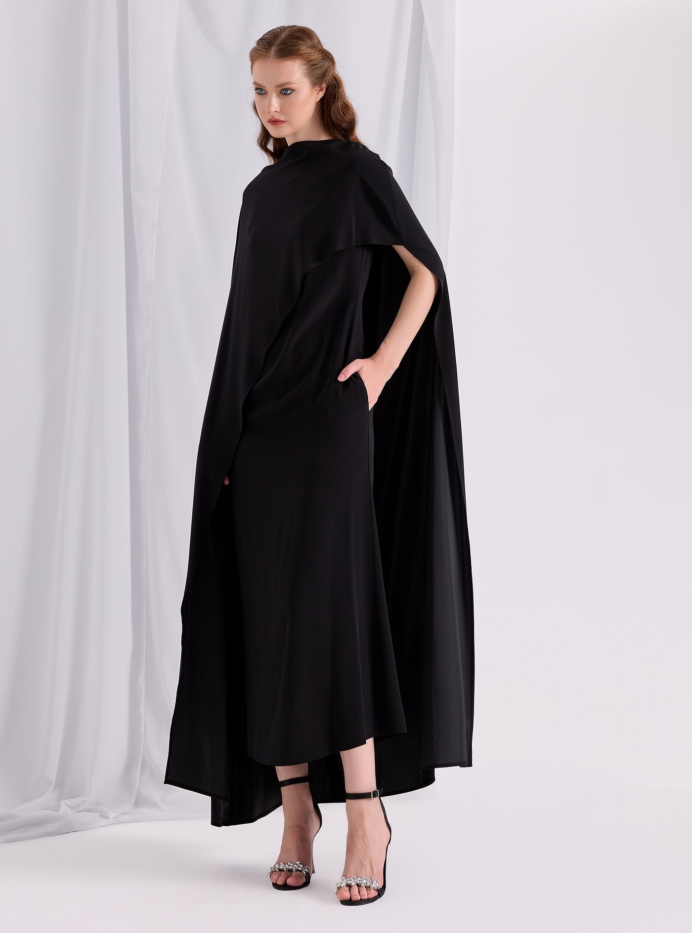 Black Cape & Dress