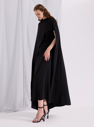 Black Cape & Dress