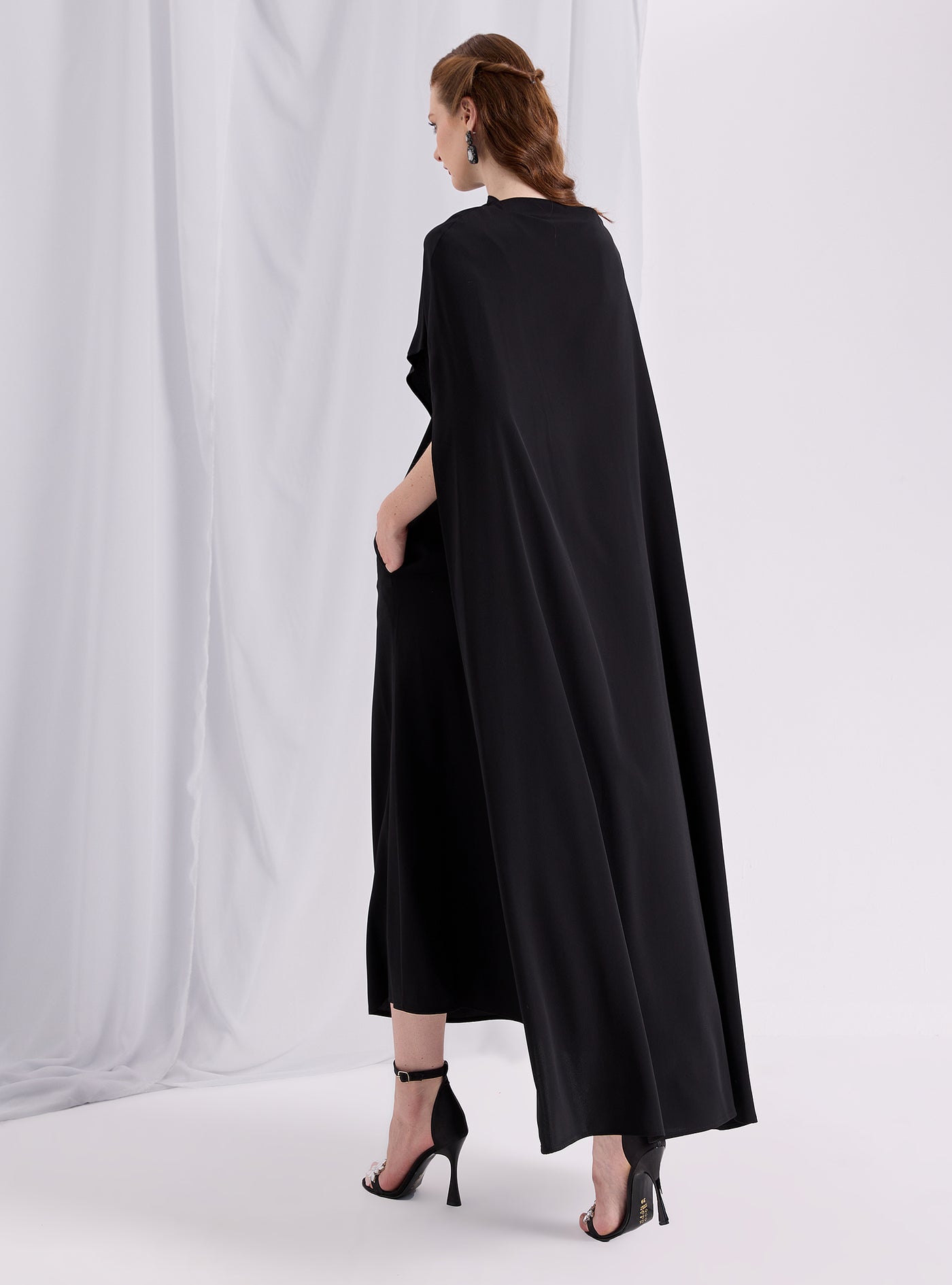 Black Cape & Dress