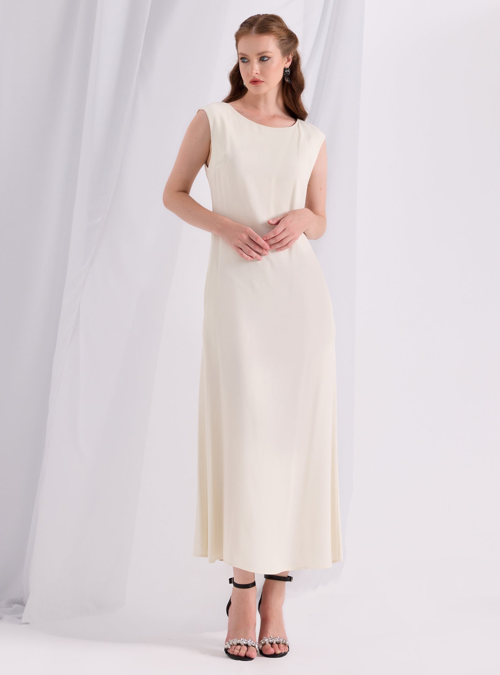 Off White Cape & Dress - Store WF