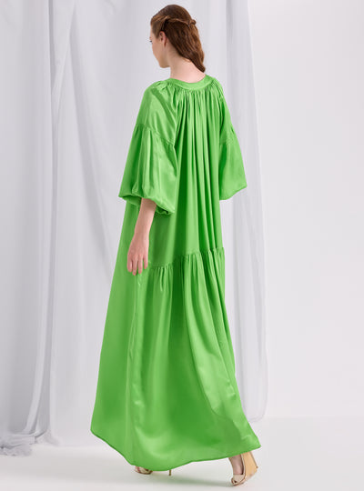 Green Over Size Dress