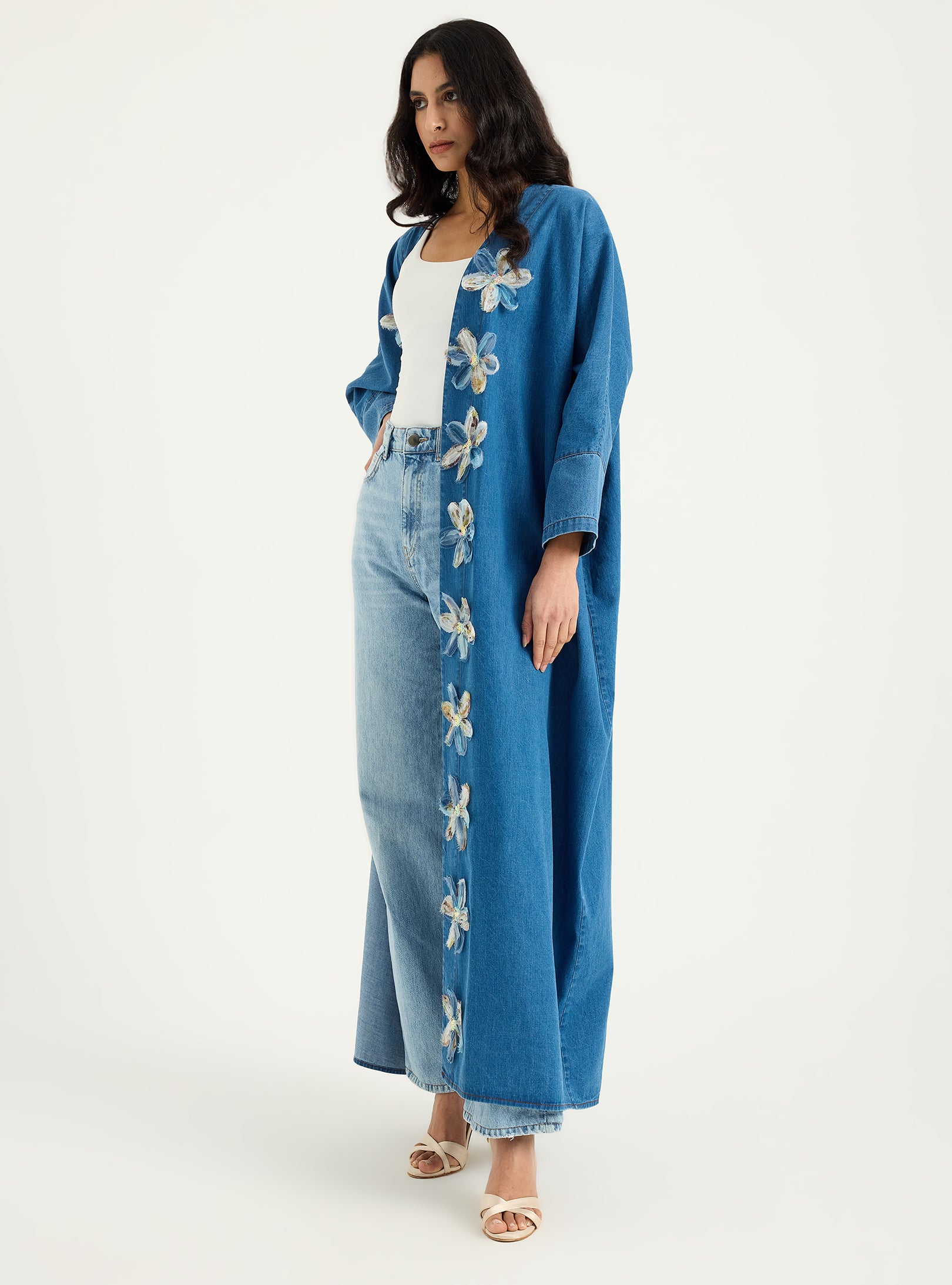 Denim Abaya - Store WF
