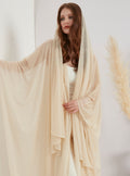Nude Shimmering Scarves Hijab - Store WF