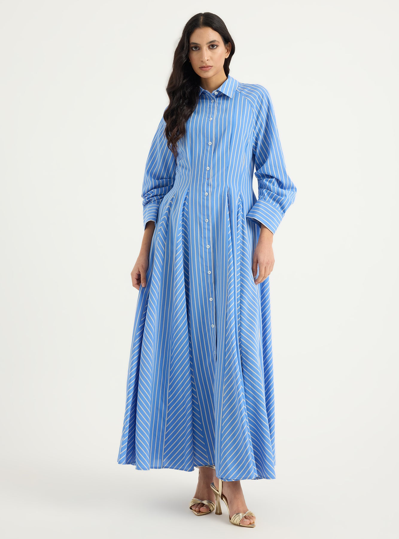 Blue Stripe Maxi Dress – Store WF