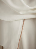 Gold Crystal White Scarves Hijab - Store WF