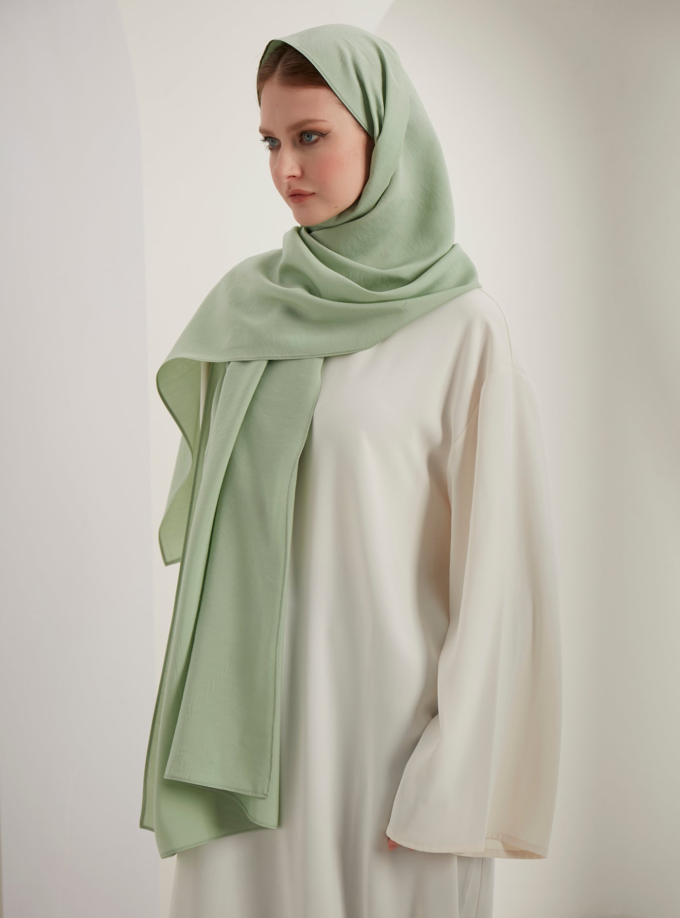 Mint Modal Scarves Hijab