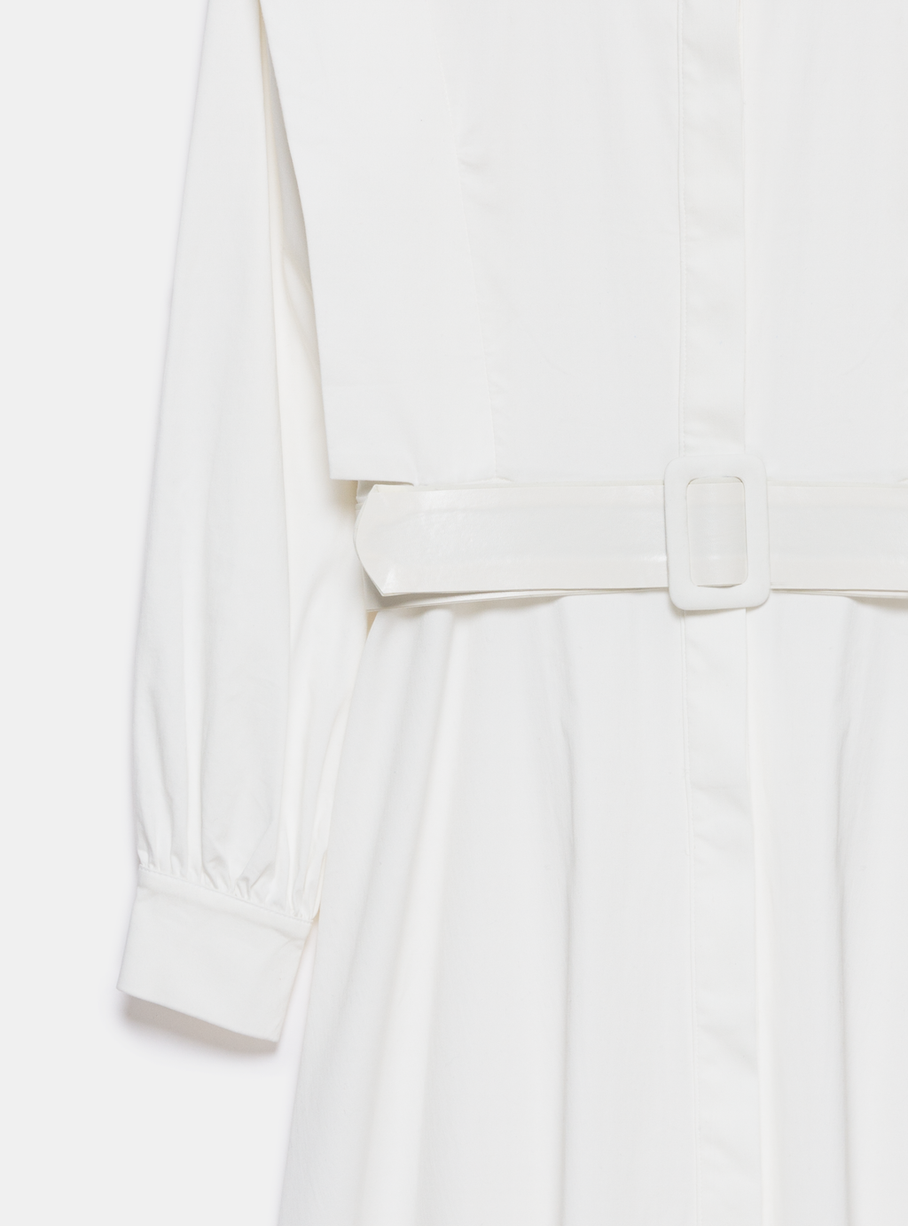 White Belted Maxi Dress