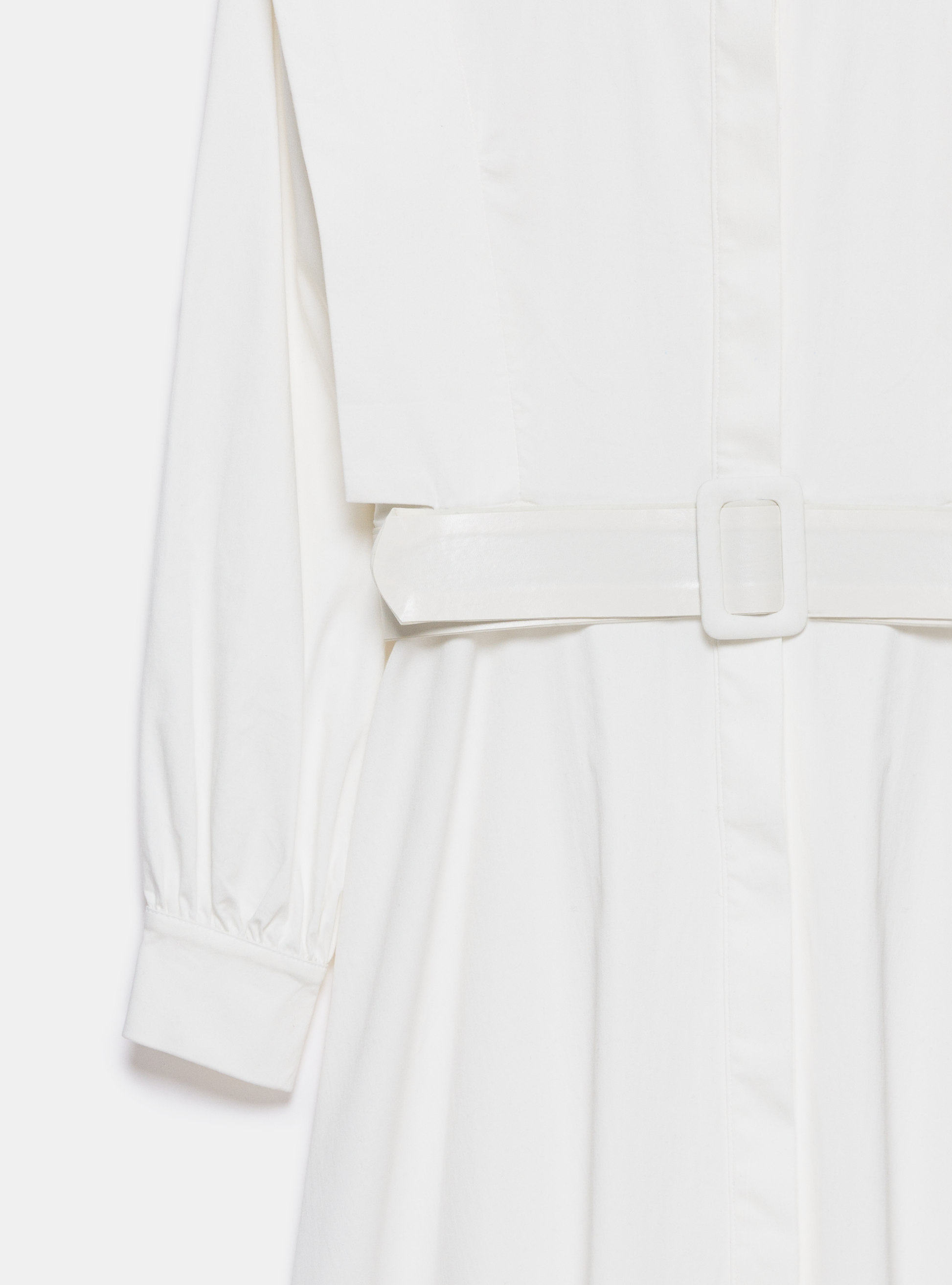 White Belted Maxi Dress