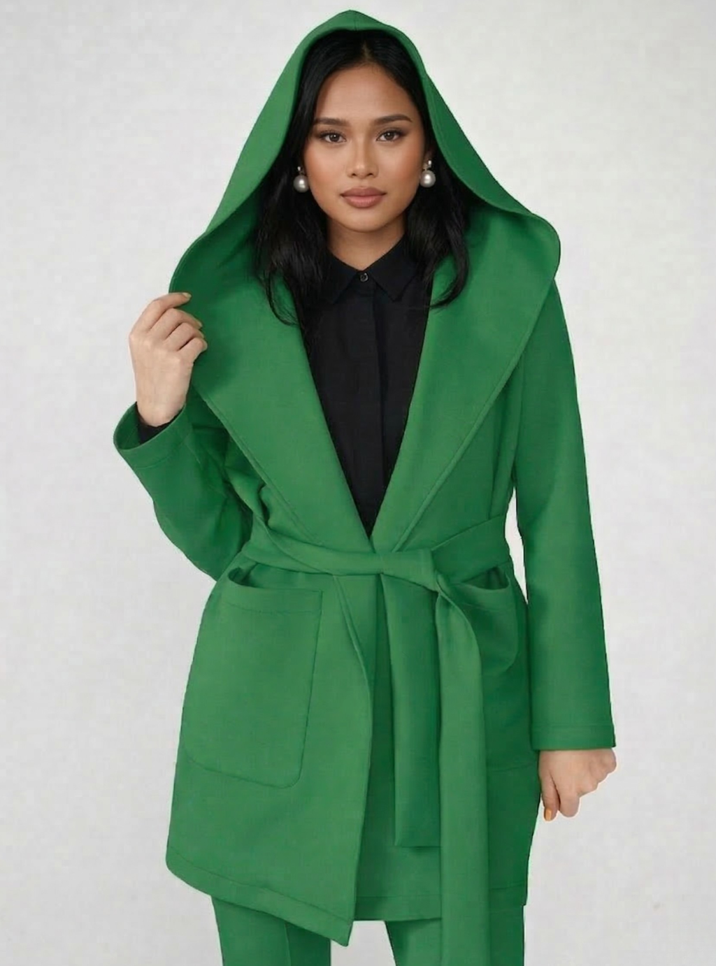 Green Scuba Jacket & Pant Set - Store WF